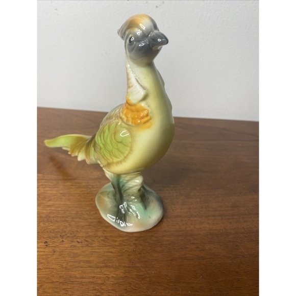 Vintage Stewart B. McCulloch California Pottery Pheasant Bird Figurine Ceramic - Picture 2 of 8
